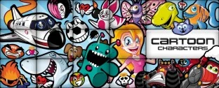 TheToonPlanet character and mascot design slider image