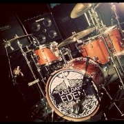 Last Days of Eden Drums with logo design