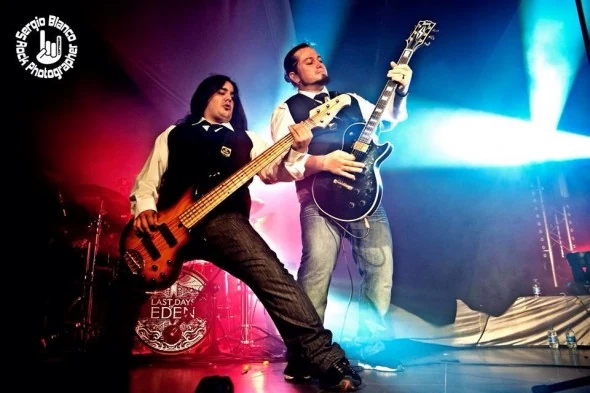 Last Days of Eden on stage