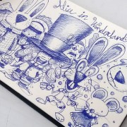 Alice in Wonderland sketch
