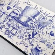 Alice in Wonderland sketch