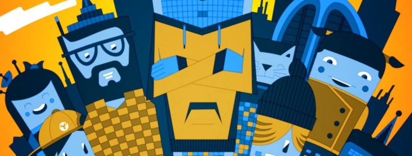 Boks illustration video time lapse