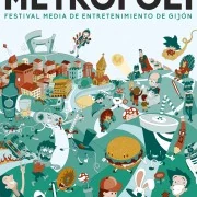 Poster design for Metropoli Gijón contest