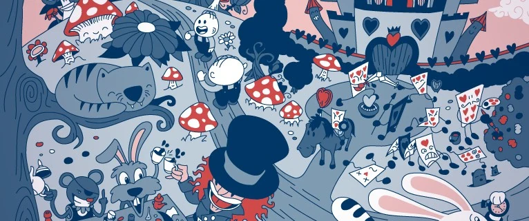 Alice Adventures in Wonderland Illustration