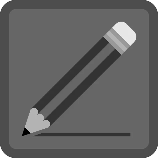 Illustration icon button black