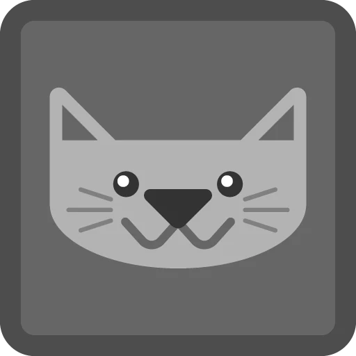 Avatar design button black