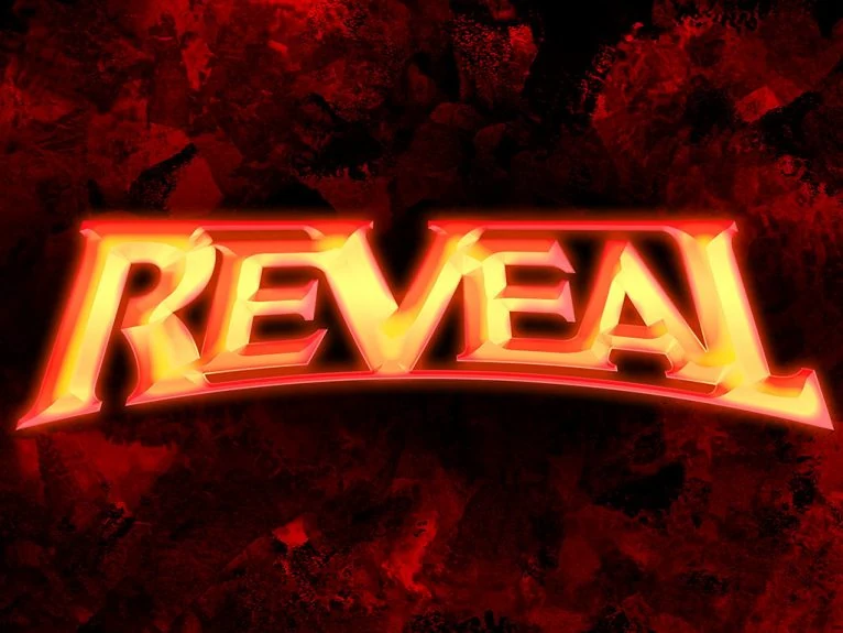 Reveal metal band logo design