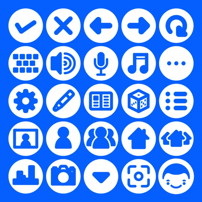 Vector app icon set design Vector app icon set design