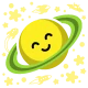 Planeta feliz: Símbolo e icono de TheToonPlanet