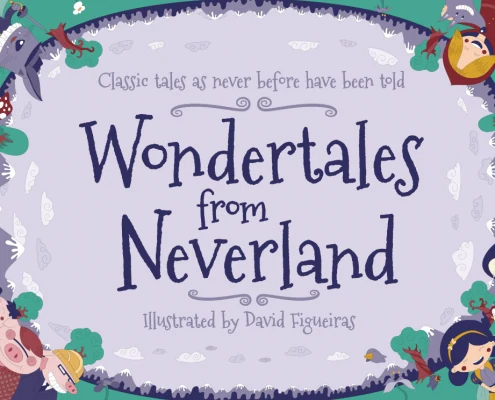 Wondertales from Neverland Cover design