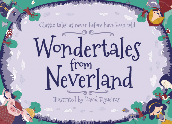 Wondertales from Neverland Cover design